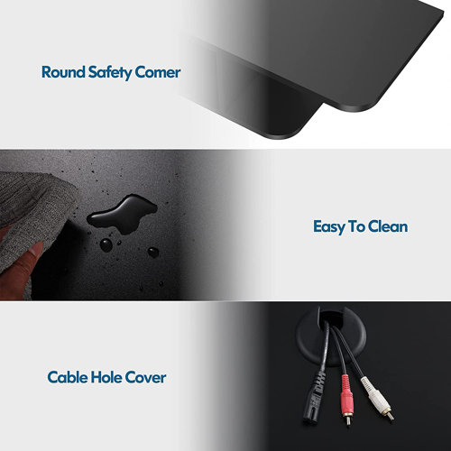 Ebern Designs Suitland Floating TV Stand for TVs up to 50" & Reviews Wayfair